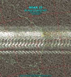 NOAA 15 HVC-precip